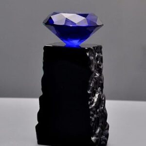 Crystal Blue Diamond Trophy