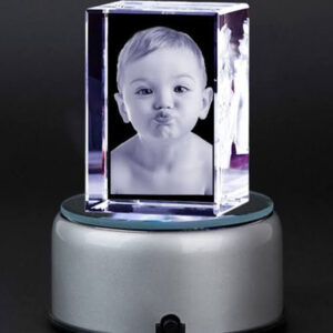 Transparent Crystal Photo Frame Trophy