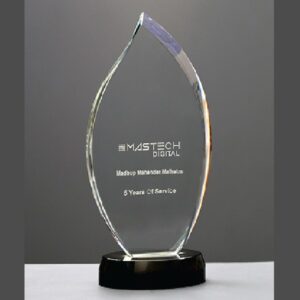 Crystal lavender flame Memento