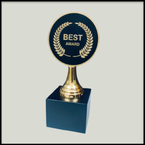 New Arrival Round Metal Awards & Trophy