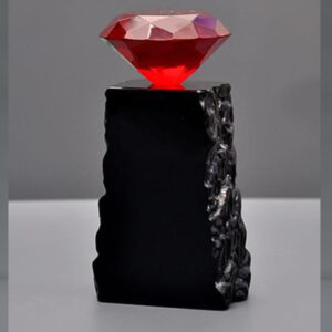 Crystal Red Diamond Trophy