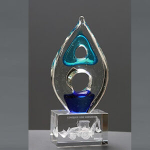 Custom Tear Drop Art Award